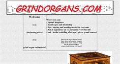 Desktop Screenshot of grindorgans.com