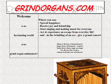 Tablet Screenshot of grindorgans.com